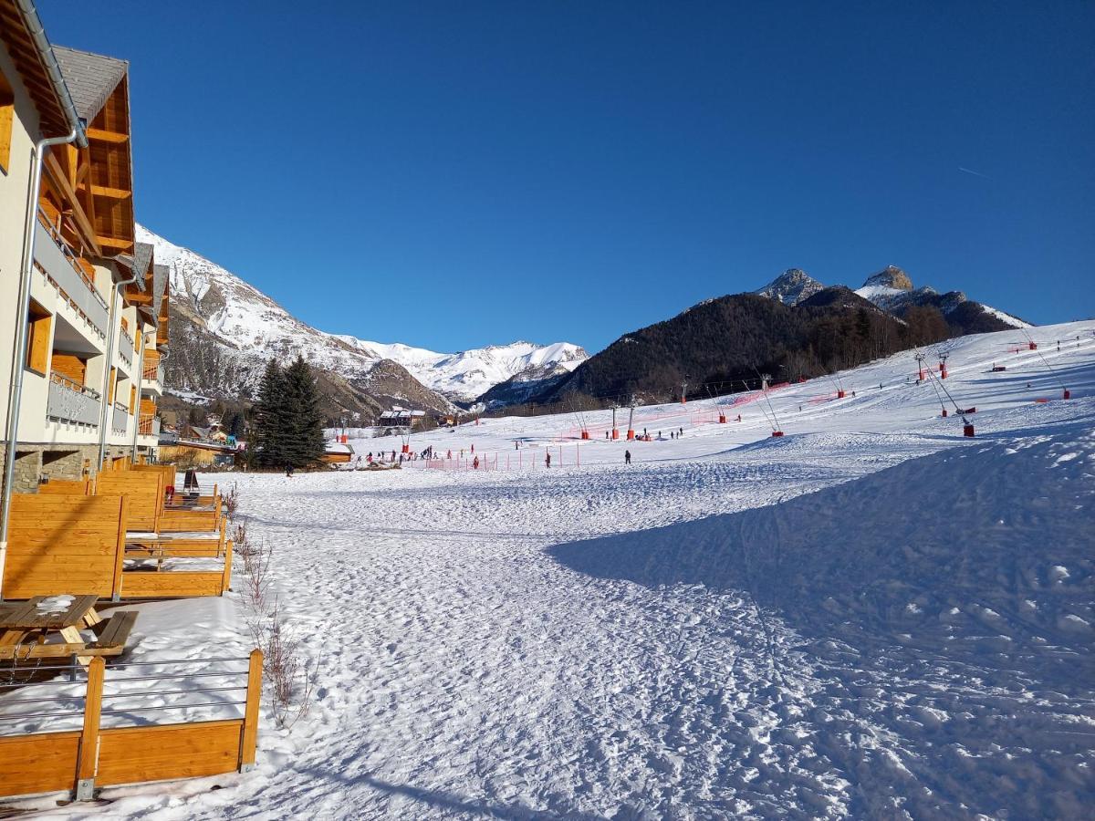 Appartement Les Vallons Au Pied Des Pistes Ancelle Eksteriør billede