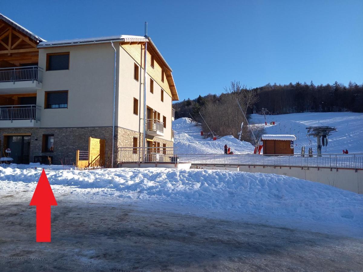 Appartement Les Vallons Au Pied Des Pistes Ancelle Eksteriør billede