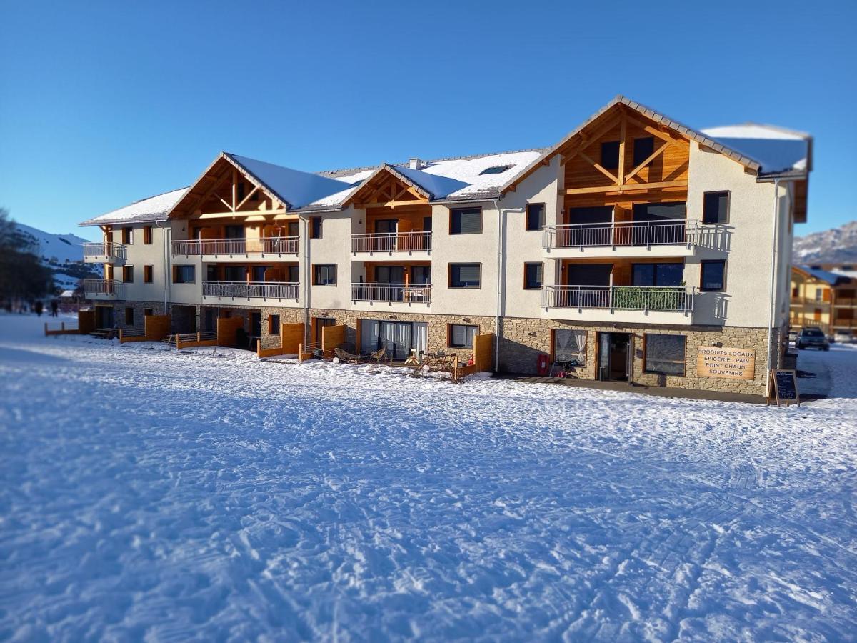 Appartement Les Vallons Au Pied Des Pistes Ancelle Eksteriør billede
